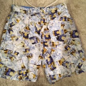 Corona Swim - Corona beer mens swimming trunks. Small Corona Swim - Corona beer mens swimming trunks. Small